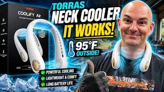Thumbnail: I Tested the TORRAS Neck Cooler in the HEAT… It Actually Works! #TORRAS #NeckCooler #ProductReview