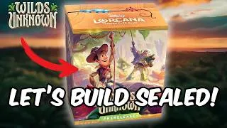 Thumbnail: Disney Lorcana Wilds Unknown Pre-Release Box Opening + Sealed Build