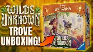 Thumbnail: Disney Lorcana: Wilds Unknown TROVE Unboxing!
