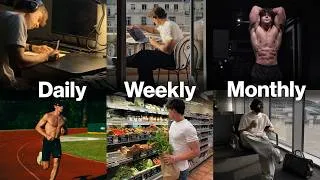 Thumbnail: The Daily, Weekly, Monthly System That Actually Works