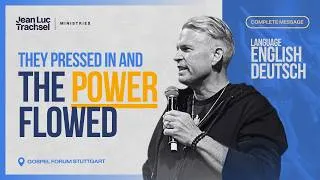 Thumbnail: Healing service with Jean-Luc Trachsel | They pressed in and the power flowed | English and german