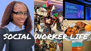 Thumbnail: SOCIAL WORK VLOG: 📚WEEK IN MY LIFE AT A MENTAL HEALTH CONFERENCE IN NEW ORLEANS! ⚜️