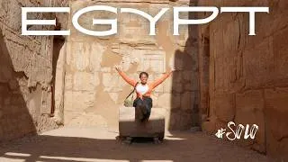 Thumbnail: Egypt Solo Travel Vlog 🇪🇬 | Cairo, Luxor & Aswan Adventures + My REAL experience! 💕