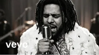 Thumbnail: J. Cole - the blueprint vs the reality(Lyrics Video)