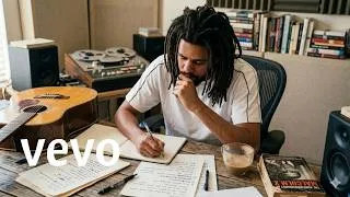 Thumbnail: J. cole - hood philosophy(Lyrics Video)