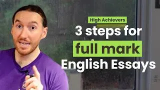 Thumbnail: 3 Steps for FULL MARK English Essays