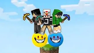 Thumbnail: Minecraft, But It's On VERITY And FALSITY Block!