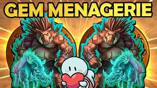 Thumbnail: The SATISFYING Quilboar Menagerie Game! | Hearthstone Battlegrounds