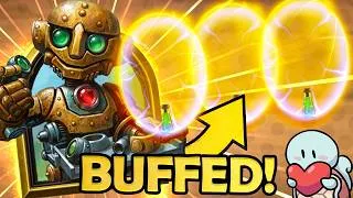 Thumbnail: This buffed hero is REALLY GOOD! | Hearthstone Battlegrounds