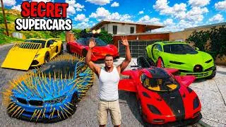 Thumbnail: I Stole BILLIONAIRE Secret Supercars in GTA 5!