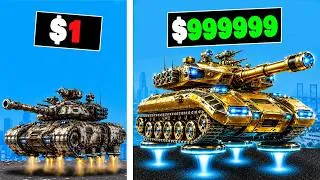 Thumbnail: $1 to $1,000,000,000 FLYING TANK in GTA 5!