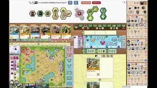 Thumbnail: Ark Nova 3 player game playthrough. 42-Point final turn.