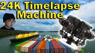 Thumbnail: Building a $10,000 360° 24K Resolution Camera - Rain-proof Timelapse Monster for at Sea
