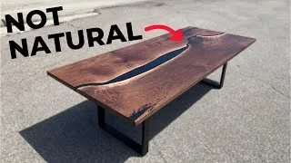 Thumbnail: Building A Scribed Walnut And Epoxy River Table