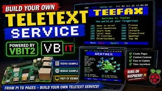 Thumbnail: Build Your Own Teletext Service with Raspberry Pi!