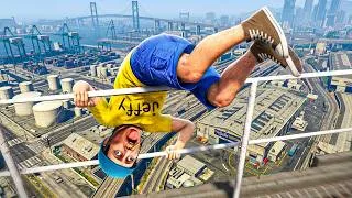 Thumbnail: MOST INSANE Jeffy RAGDOLL FAILS In GTA 5!