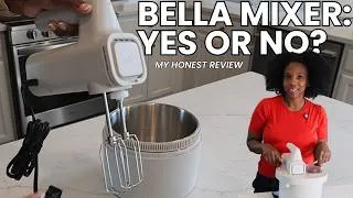Thumbnail: Is the BELLA 2-in-1 Mixer Worth It? | Carrot Cake Test