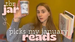Thumbnail: TBR Jar Picks My 2026 January Reads! 🎆🩷🥳