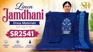 Thumbnail: Linen Jamdhani Dress Materials | Elegant Traditional Collection | Jejis Vlogs