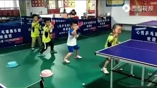 Thumbnail: Cute Chinese Kids Training Table Tennis | The Fundametal