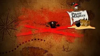Thumbnail: Pirate marbles race to find the BURIED TREASURE | Pirate Series E2 🏴‍☠️🗺️🪎❌