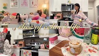 Thumbnail: cozy living alone vlog ⊹ ࣪  ౨ৎ˚₊ cooking, productive