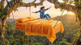 Thumbnail: Relaxing Floating Beds 🎈🛌 Which bed would you sleep in? | Oddly AI ASMR