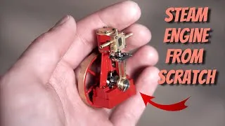 Thumbnail: Make This Super Tiny Steam Engine From Scratch