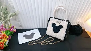 Thumbnail: Plastic Canvas Bag DIY | CUTE Bag Handmade #canvasbag #plasticcanvas #plasticcanvasbag