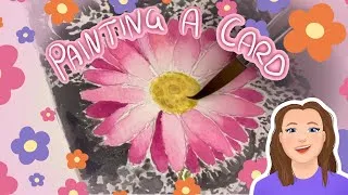 Thumbnail: Painting A Blank Watercolor Card 🌸 Flower Painting 🌸 Relaxing Art Video