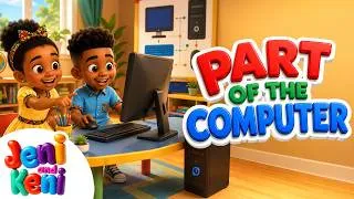 Thumbnail: Part of a Computer  | Fun Educational Computer Song for Kids | Jeni & Keni