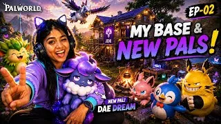 Thumbnail: New Base & New Pals | Palworld Tamil Gameplay EP-02!