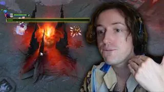 Thumbnail: The most FRUSTRATING game in DOTA 2 history