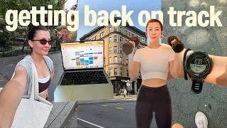 Thumbnail: getting back on track 🌱 | choosing to embrace the now + overcoming future tripping