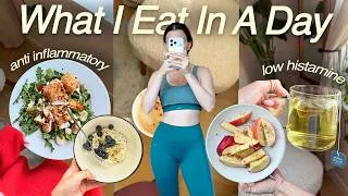 Thumbnail: WHAT I EAT IN A DAY on an anti inflammatory journey (healing from endo + building muscle)