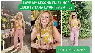 Thumbnail: Making my second Fibremood Elinor top from Liberty Fabric 