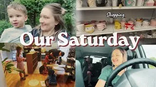 Thumbnail: realistic Saturday with 4 kids  / Day in the life
