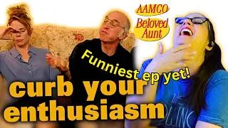Thumbnail: 🟡CURB YOUR ENTHUSIASM 1x7 AAMCO 1x8 Beloved Aunt FIRST TIME WATCHING TV Episode Reaction