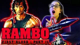 Thumbnail: 💥RAMBO FIRST BLOOD PART 2 (1985)💥First Time Watching MOVIE REACTION