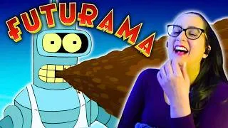 Thumbnail: 🟣FUTURAMA Bender Gets Made / The Problem with Popplers FIRST TIME WATCHING TV Reaction