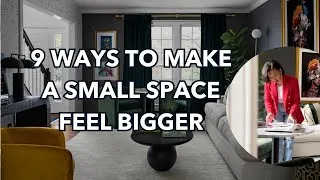 Thumbnail: 9 Ways to Make a Small Room Feel Bigger | Tips for Making a Small Room Seem Bigger