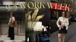 Thumbnail: a week of routines in NYC // workout schedule, date nights, and styling outfits for the office 