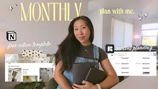 Thumbnail: you're more likely to have a GOOD month with this planning setup ❤️‍🔥