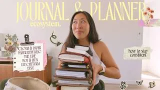 Thumbnail: the journal ecosystem that WILL inspire you to be consistent 🥀