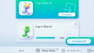 Thumbnail: Pokémon Trading Card Game Pocket Bonus Week Missions