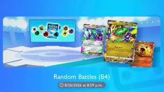 Thumbnail: Pokémon Trading Card Game Pocket Longplay | Random Battles | B4