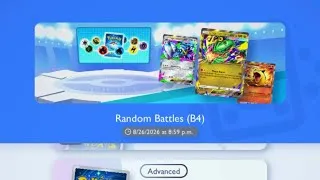 Thumbnail: Pokémon Trading Card Game Pocket Longplay | Random Battles | (B4)