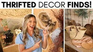 Thumbnail: THRIFTING HIGH-END HOME DECOR || STYLING THRIFTED DECOR || HOME DECORATING IDEAS ON A BUDGET