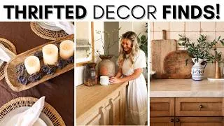 Thumbnail: THRIFTING HIGH-END HOME DECOR || STYLING THRIFTED DECOR || HOME DECORATING IDEAS ON A BUDGET