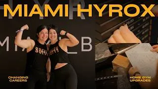 Thumbnail: I might’ve just ruined my career… (HYROX Miami Vlog + Home Gym Upgrades)
